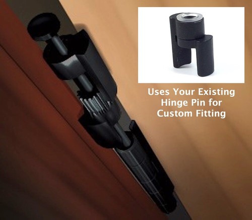 New black doorsaver door - black,