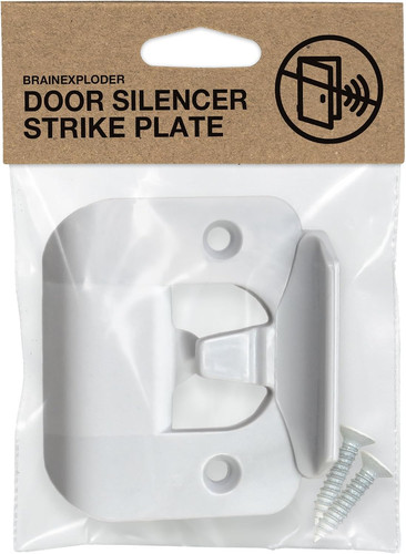 Door silencer strike plate - door,
